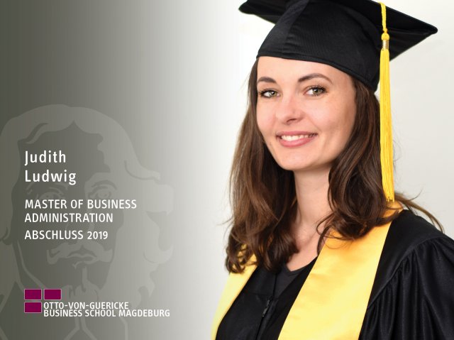Judith Ludwig (MBA-Abschluss 2019)